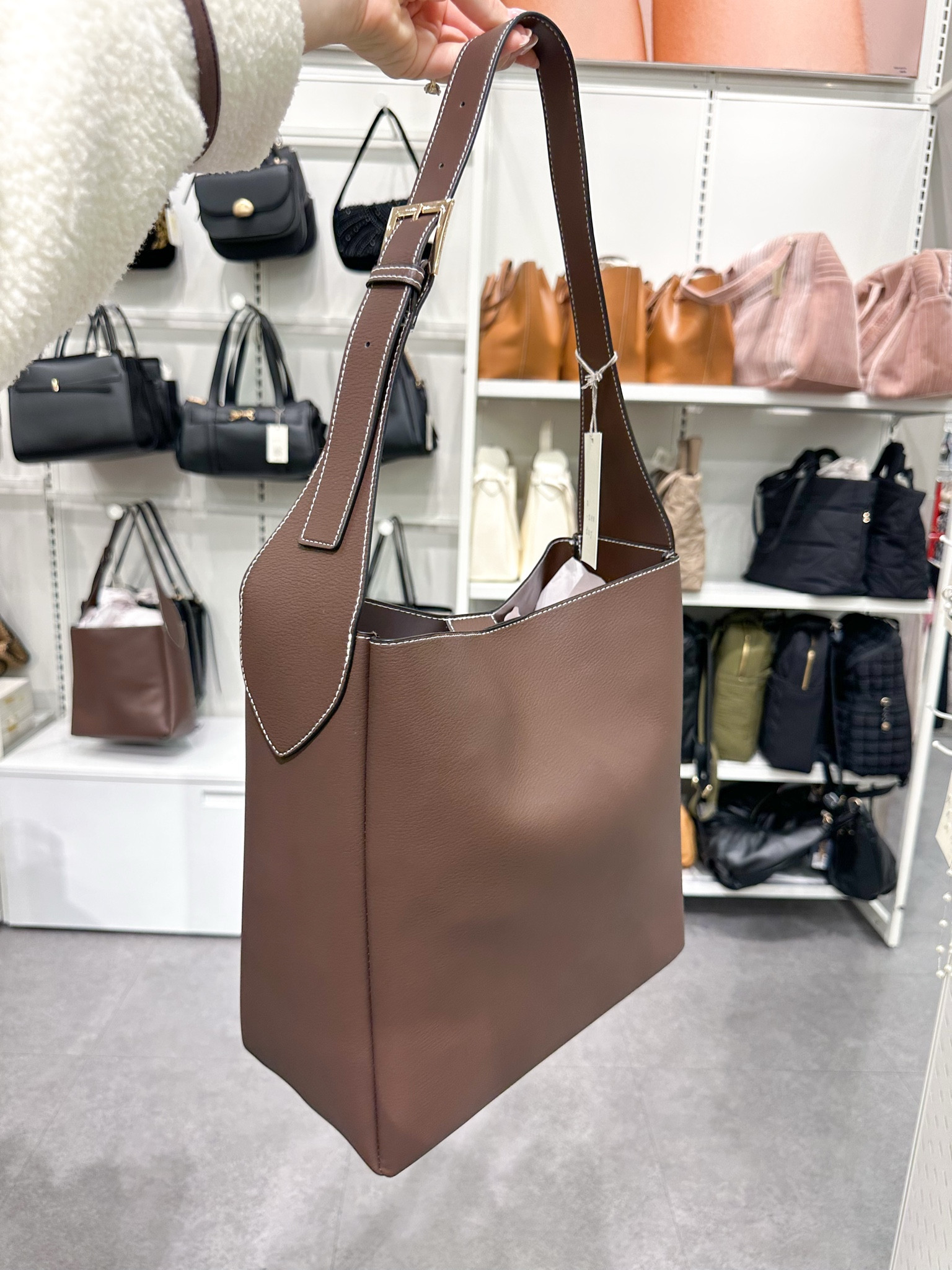 One of this week’s best sellers is this gorgeous new bag at Target! Looks like some designer options at a fraction of the price 