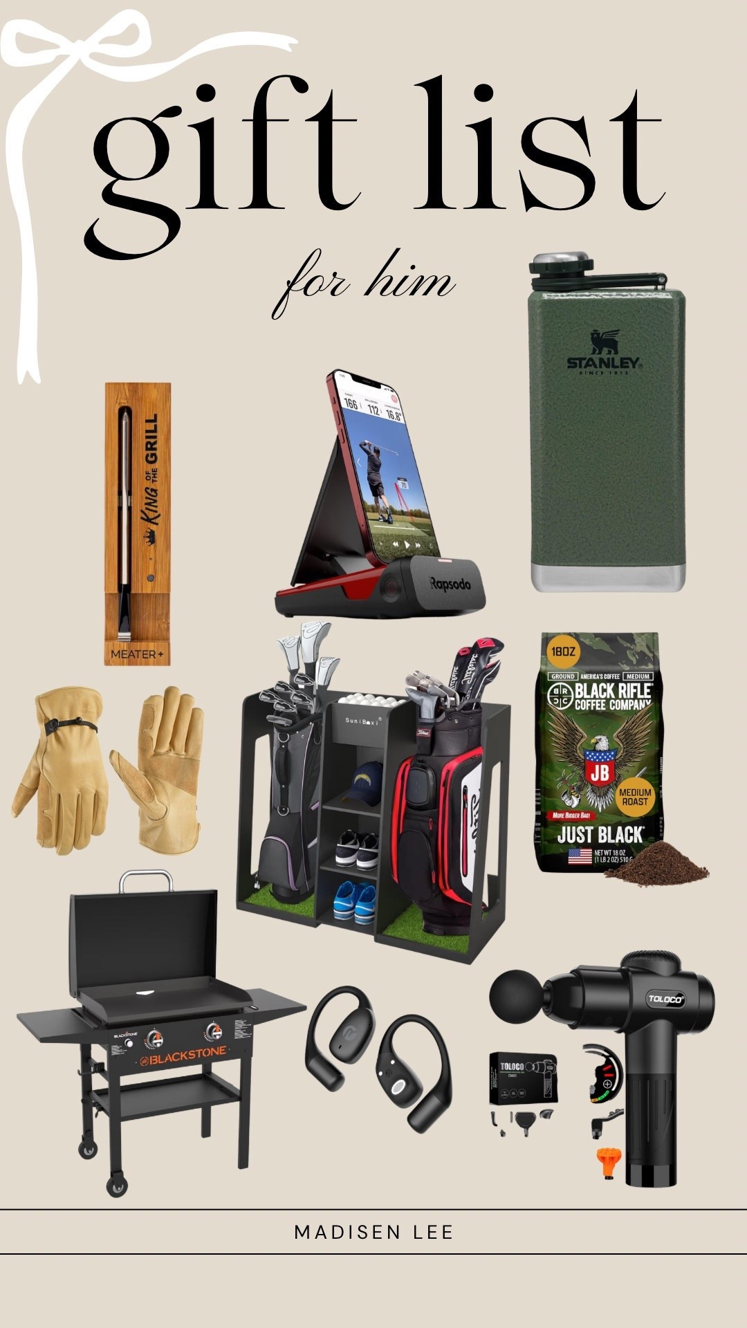 Gift guide for the man in your life! 

#LTKHoliday #LTKGiftGuide #LTKSeasonal