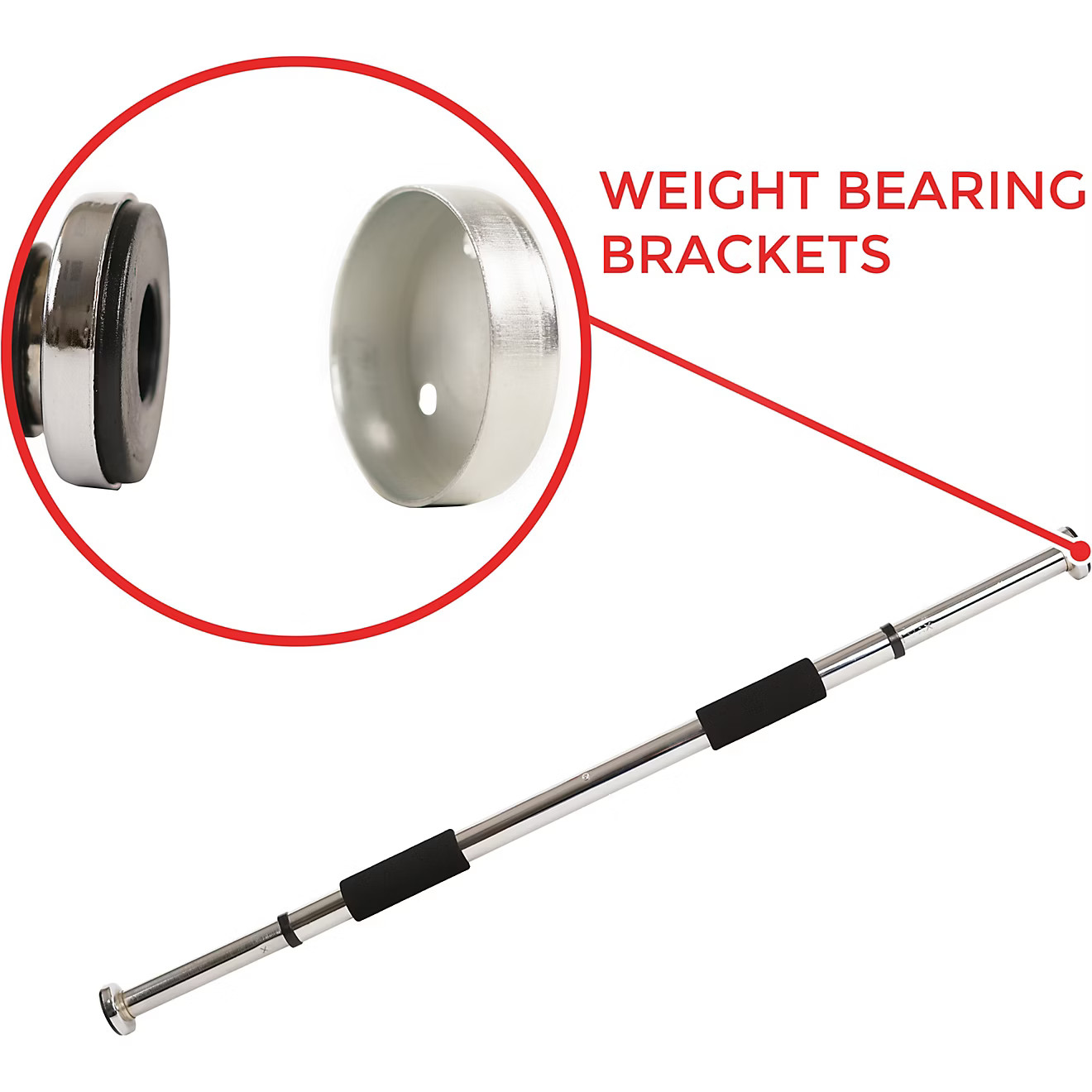 Sunny Health & Fitness Doorway Chin-Up Bar | Academy | Academy Sports + Outdoors