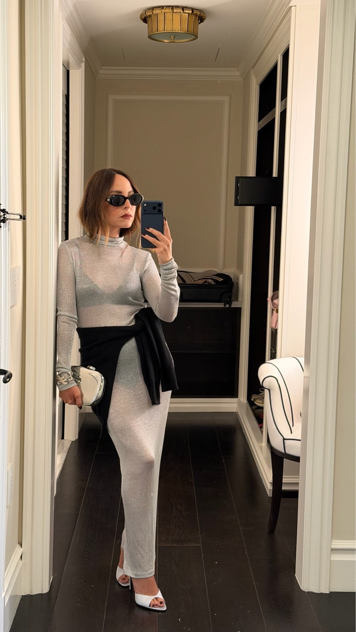 Head-to-toe silver last night🩶

#LTKootd #LTKTravel #LTKgrwm