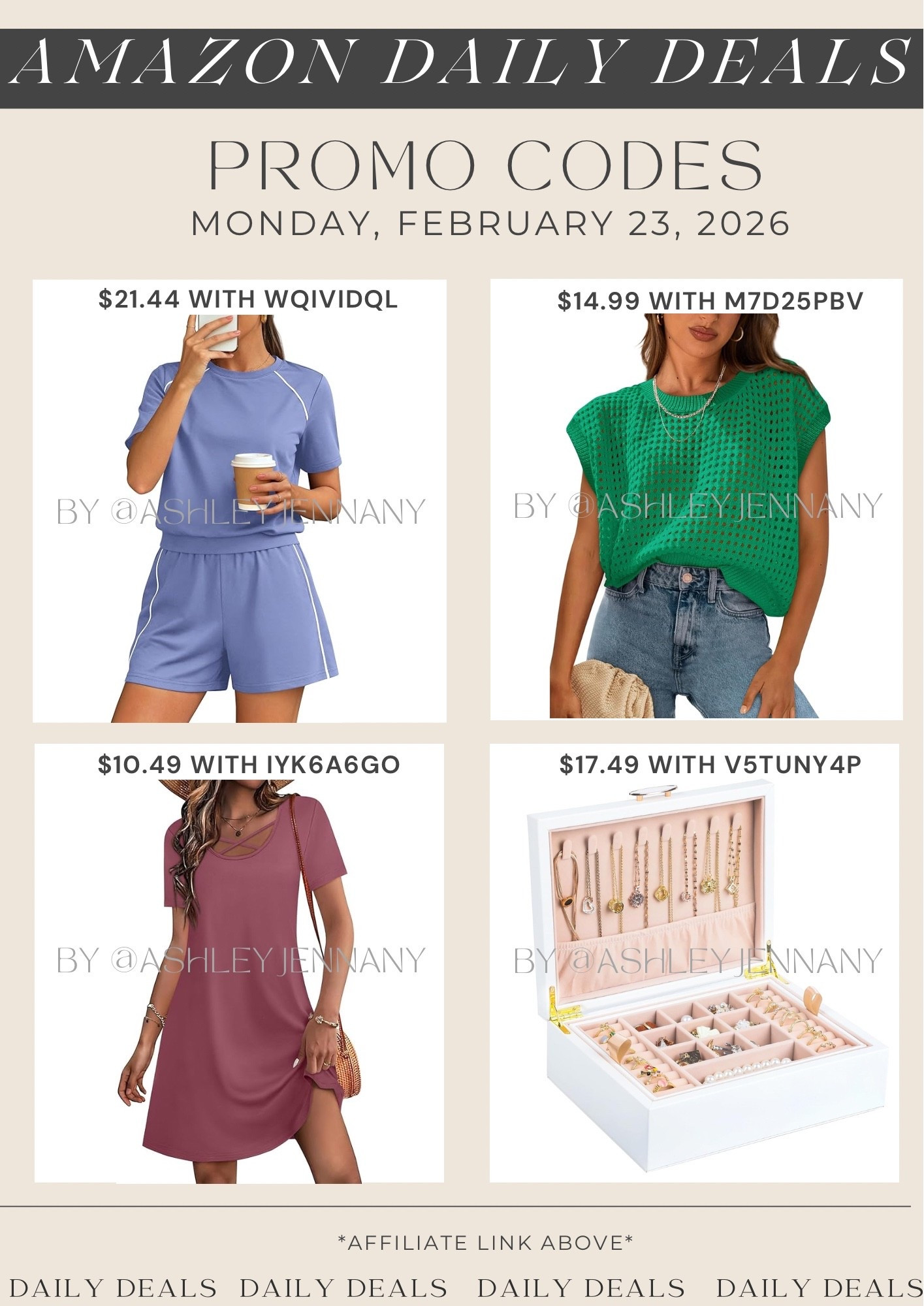 Amazon fashion deals 

#LTKMidsize #LTKSaleAlert