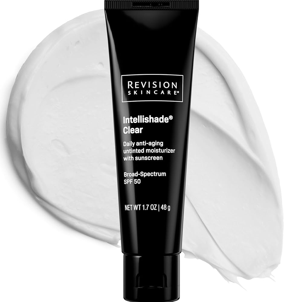 Revision Skincare Intellishade Clear SPF 50, Anti-Aging Sunscreen for Face, Oil-Free Daily Moistu... | Amazon (US)