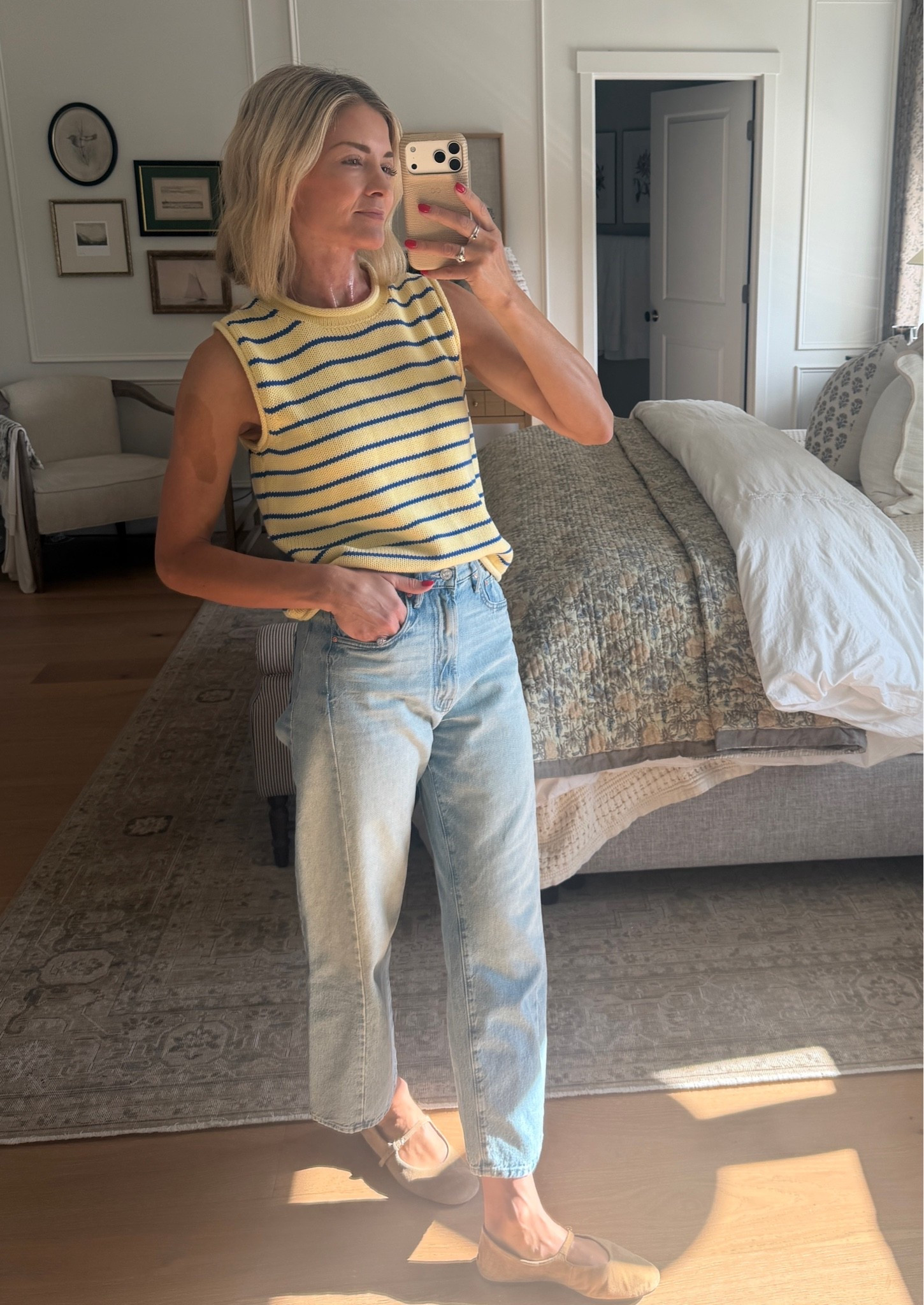 This Walmart top is pretty perfect, wearing my true size small.

#LTKootd #LTKOver40