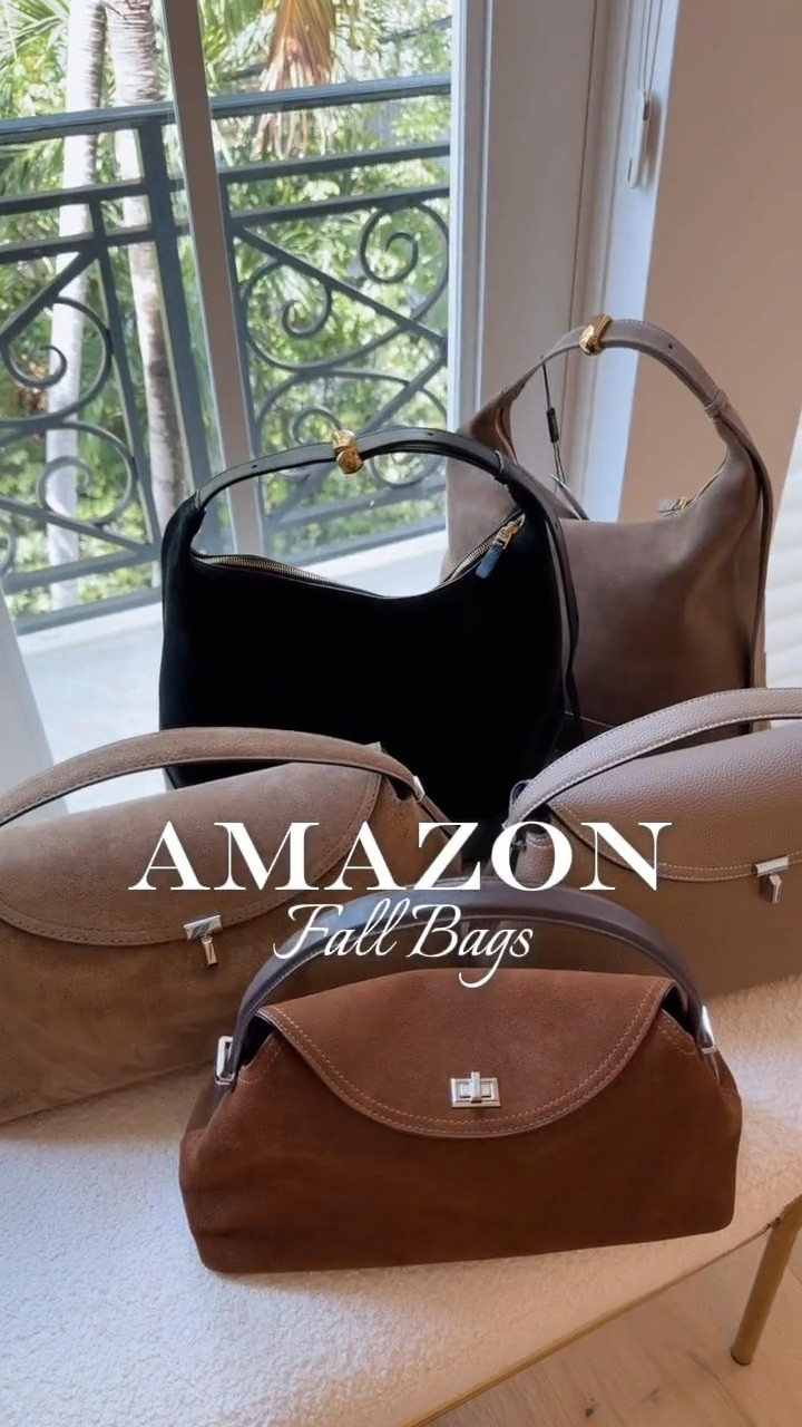 Amazon Fall Bags I love and recommend. 
Suede, leather, totes, shoulder bags and more.

#LTKootd #LTKU #LTKOver40