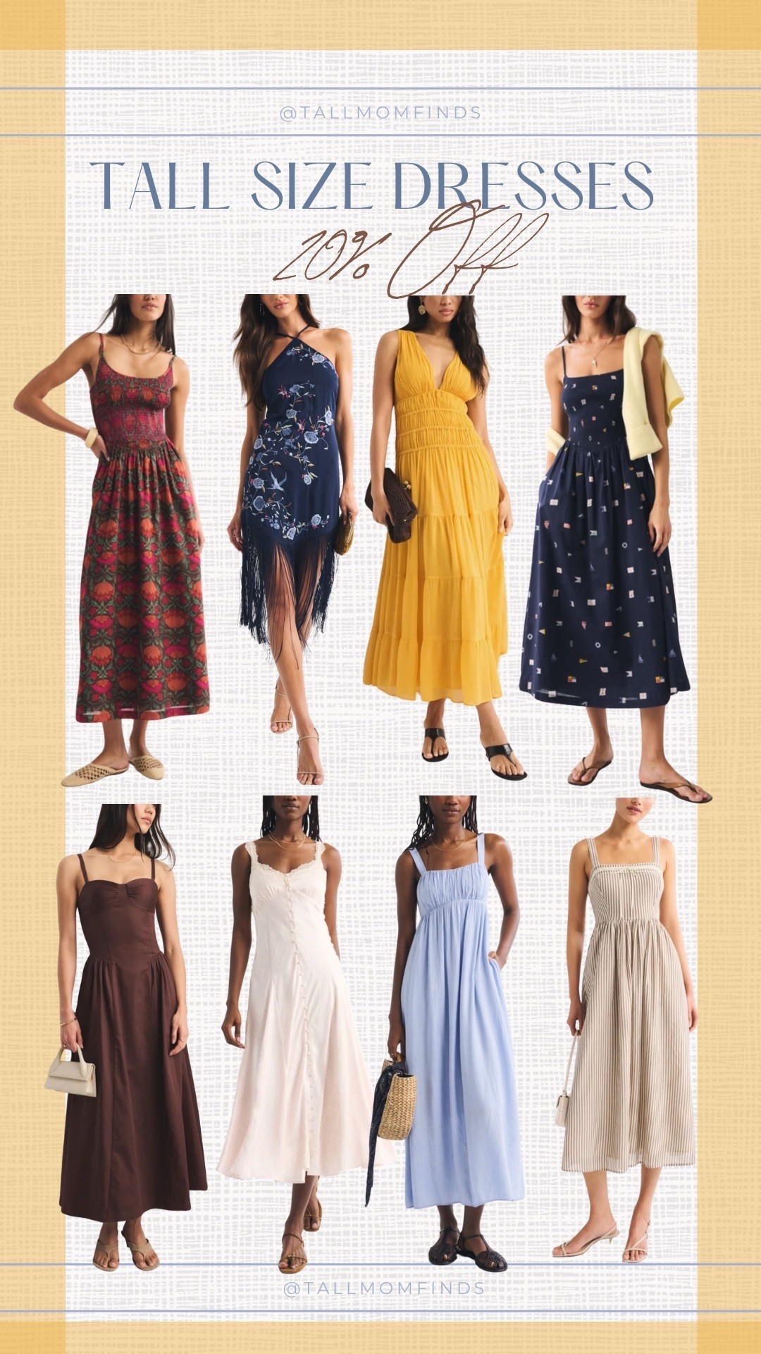 ⚠️ code AFKATHLEEN stacks!! 

Tall size dresses just dropped and they’re 20% off for a limited time. 

tall dresses, extra tall dresses, long dresses for tall women, tall fashion, tall clothing, maxi dresses for tall women, tall girl style, tall women clothing, wedding guest dress. Casual dress, summer dress

#LTKTall #LTKSaleAlert #LTKMidsize