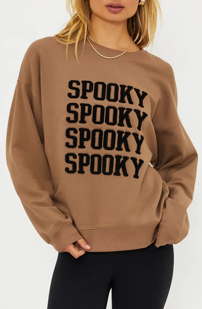 Devyn Spooky Oversized Sweatshirt | Nordstrom