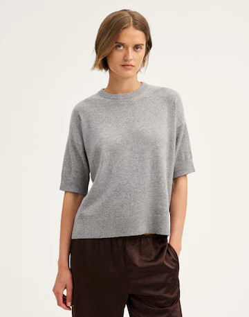 Relaxed Sweater Tee in 100% Cashmere | Madewell
