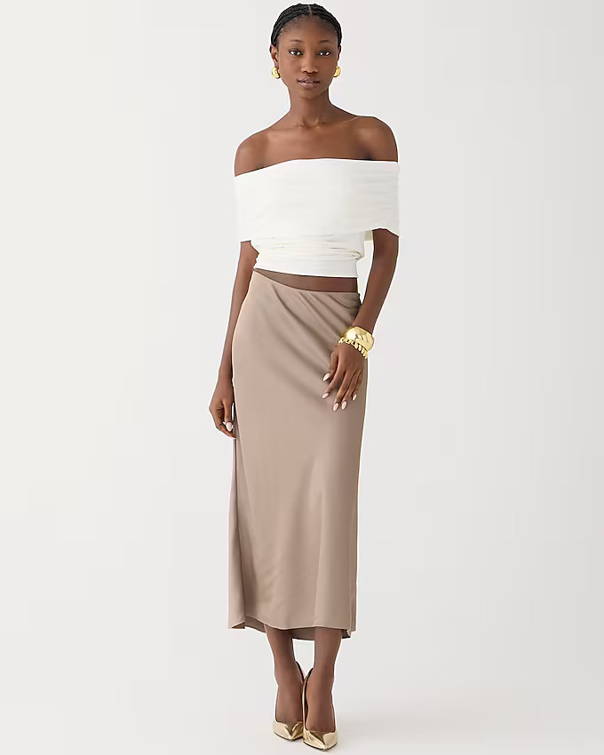 Gwyneth slip skirt | J. Crew US