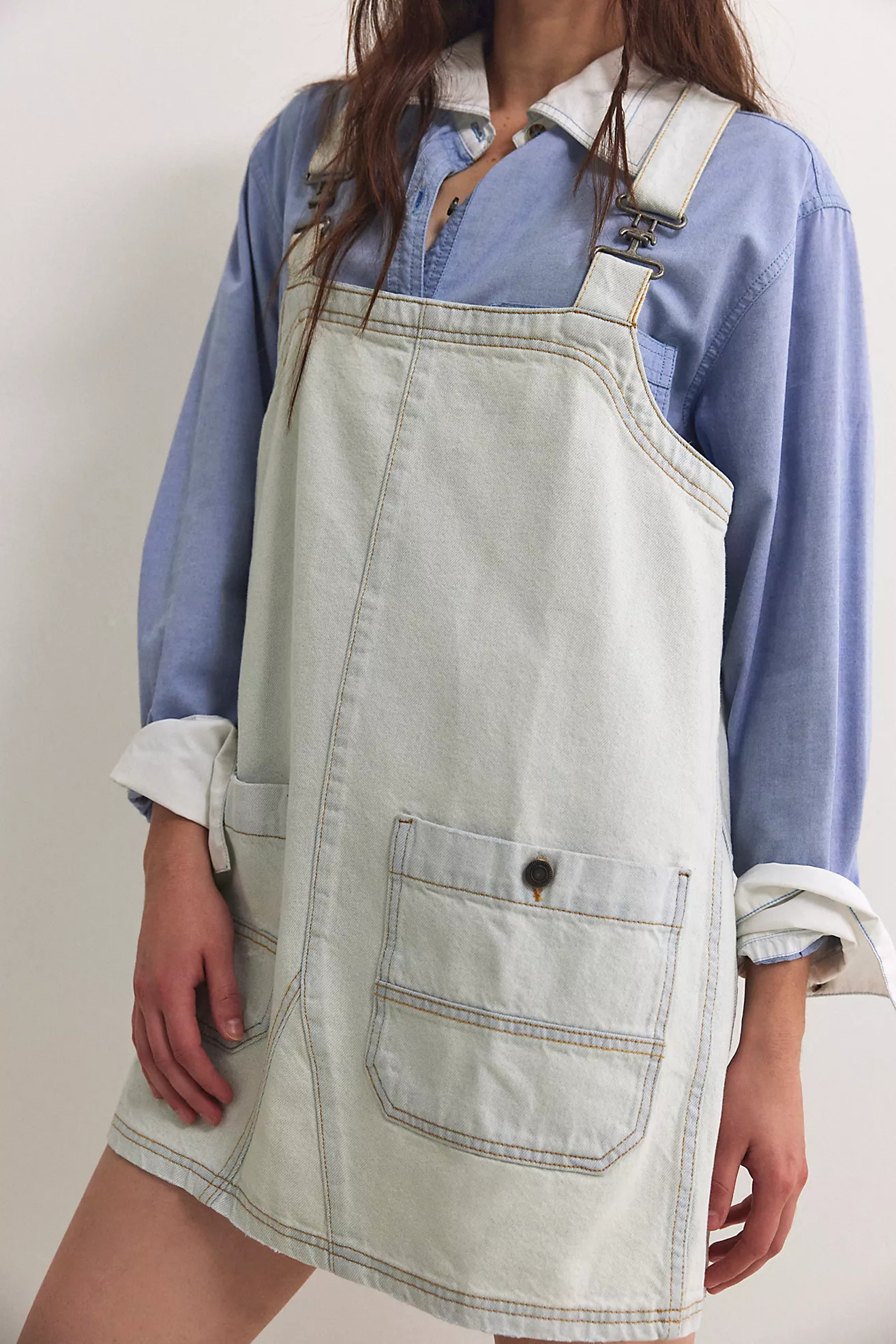We The Free Overall Smock Mini Top | Free People (Global - UK&FR Excluded)