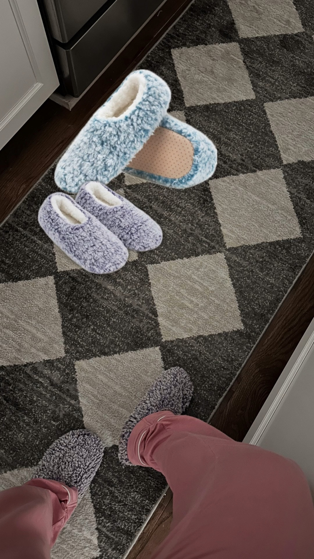 Feels like walking on tiny pillows!!!
Cozy, warm & perfect for winter time!

Super soft sherpa inside & grippers on the bottom!

Shop it on my LTK 💚
Cozy home, slipper socks, sherpa slippers, non slip slippers, winter slippers, comfy house shoes, soft sole slippers, Amazon slippers, kitchen floor slippers

#HomeStyle #CozyHome #AmazonFinds #AmazonHome #ComfyFinds #SlipperSocks #WinterCozy #MomLife #StayWarm #LTKHome #LTKSale #LTKFinds #LTKUnder50 #KitchenStyle

#LTKHome #LTKFindsUnder50 #LTKGiftGuide