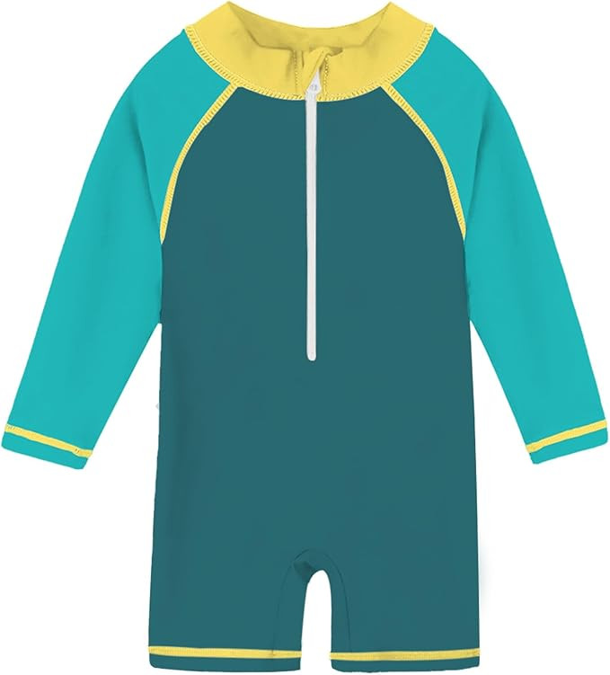 Funnycokid Baby Swimsuit Boy Toddler Bathing Suit Rash Guard UPF 50+ Swimwear 6 Months-4T | Amazon (US)