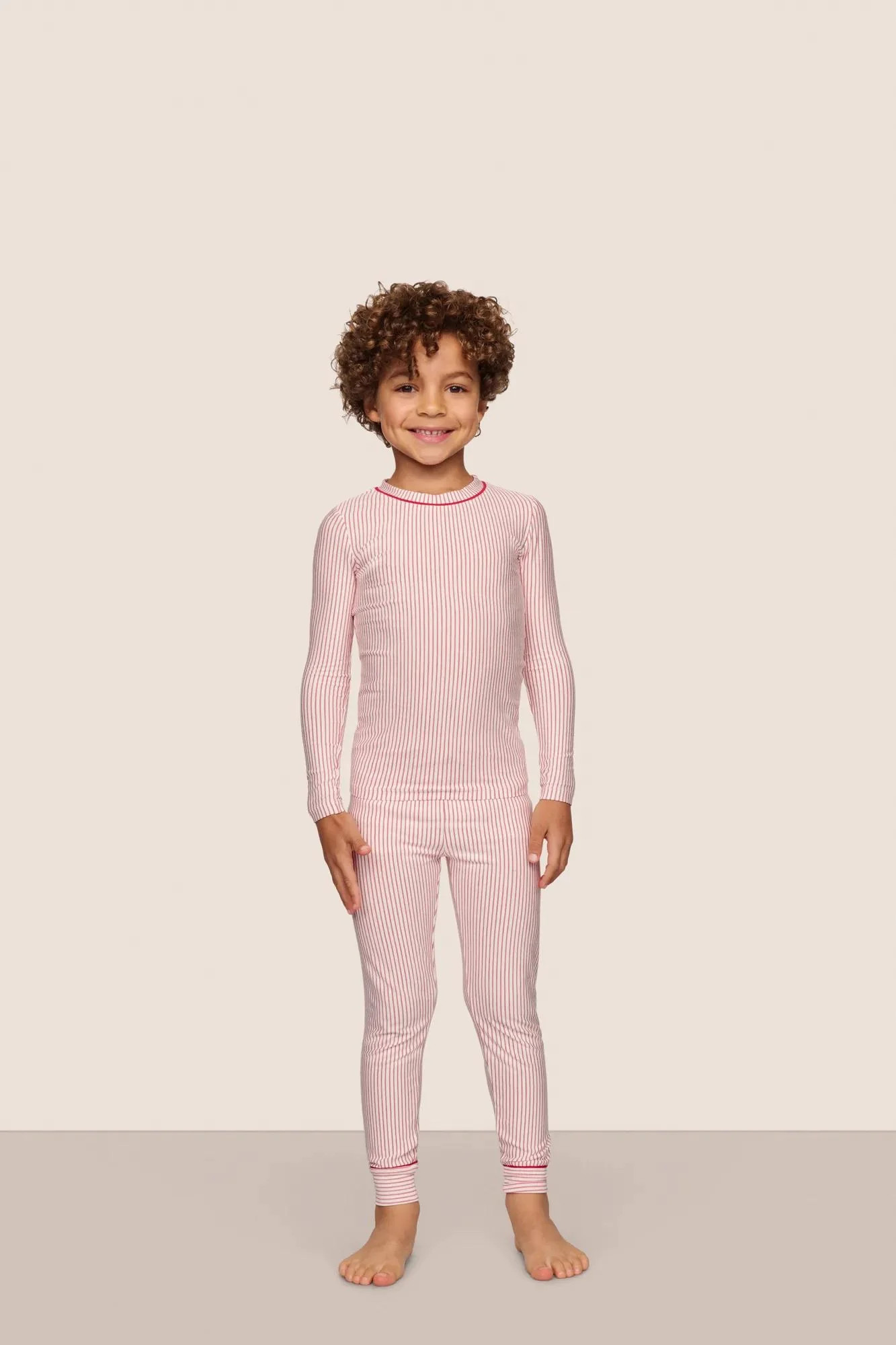 Kids Printed TENCEL™ Modal Unisex Long PJ Set | Eberjey
