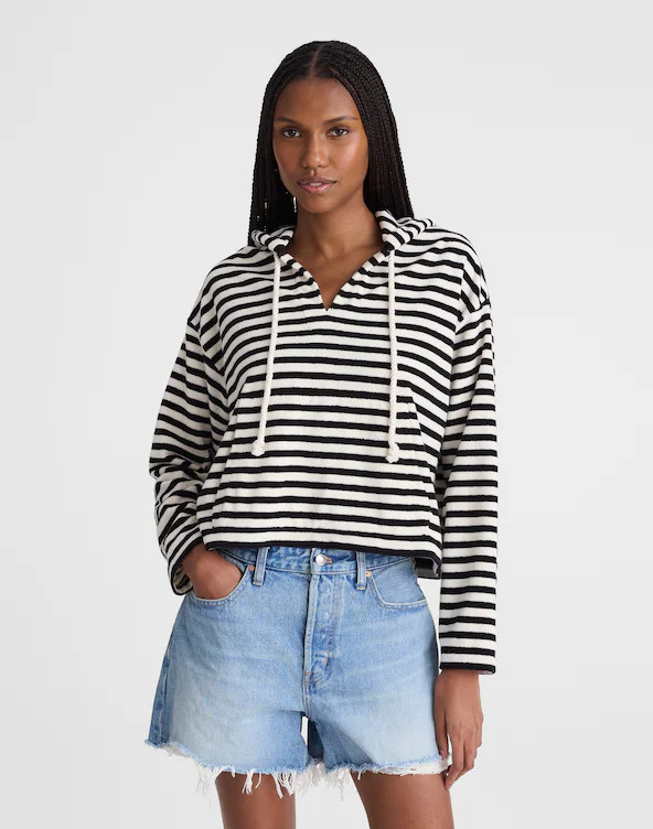 Drawstring Hoodie in Terry | Madewell