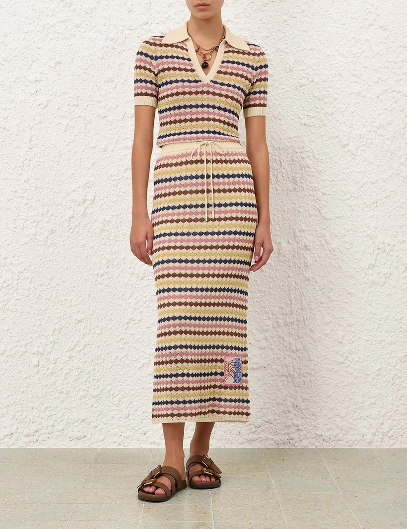 Awaken Scallop Knit Midi Skirt            
        
            

    
    
    











    
... | ZIMMERMANN (US, CA, EU, MENA)