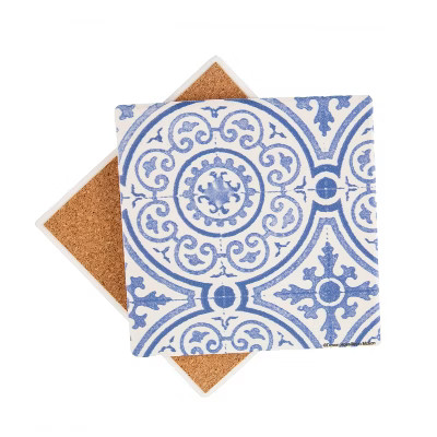 4pk Cork Gilded Opulence Coaster Set - Thirstystone | Target