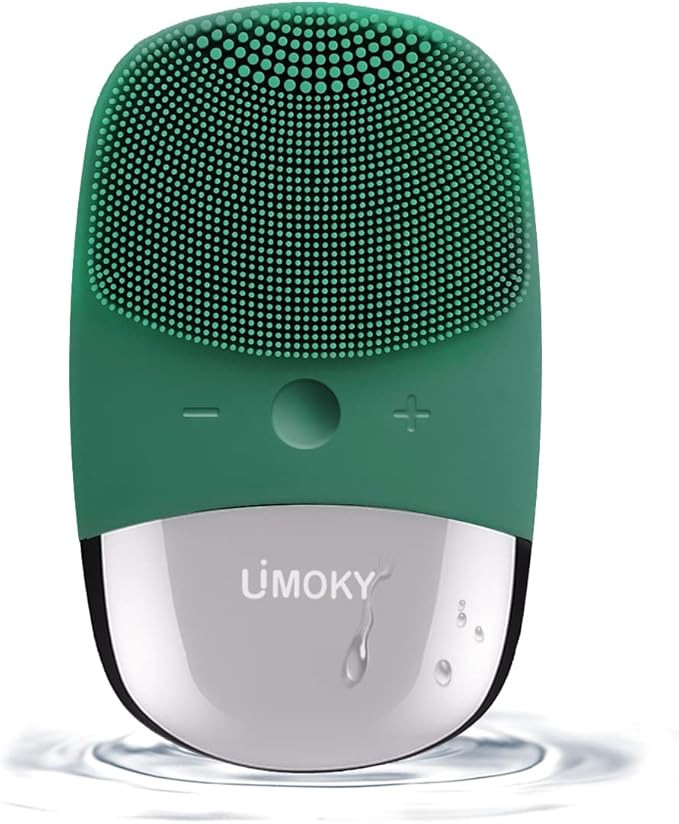 Facial Cleansing Brush, 3-in-1 Electric Silicone Face Scrubber, Vibrating Massager, IPX7 Waterpro... | Amazon (US)