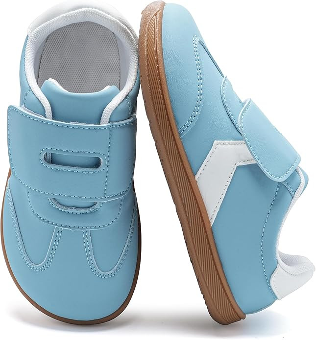 Toddler Shoes Boys Girls Wide Toe Barefoot Shoes Non Slip Zero Drop First Walking Sneakers for To... | Amazon (US)