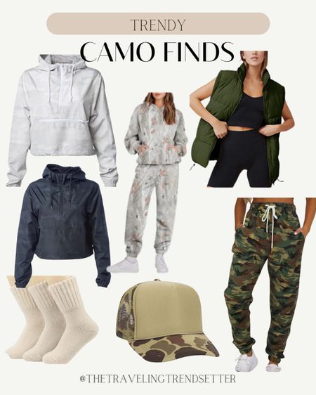 Amazon camo finds - camouflage 

#LTKstyletip #LTKtravel #LTKfindsunder50