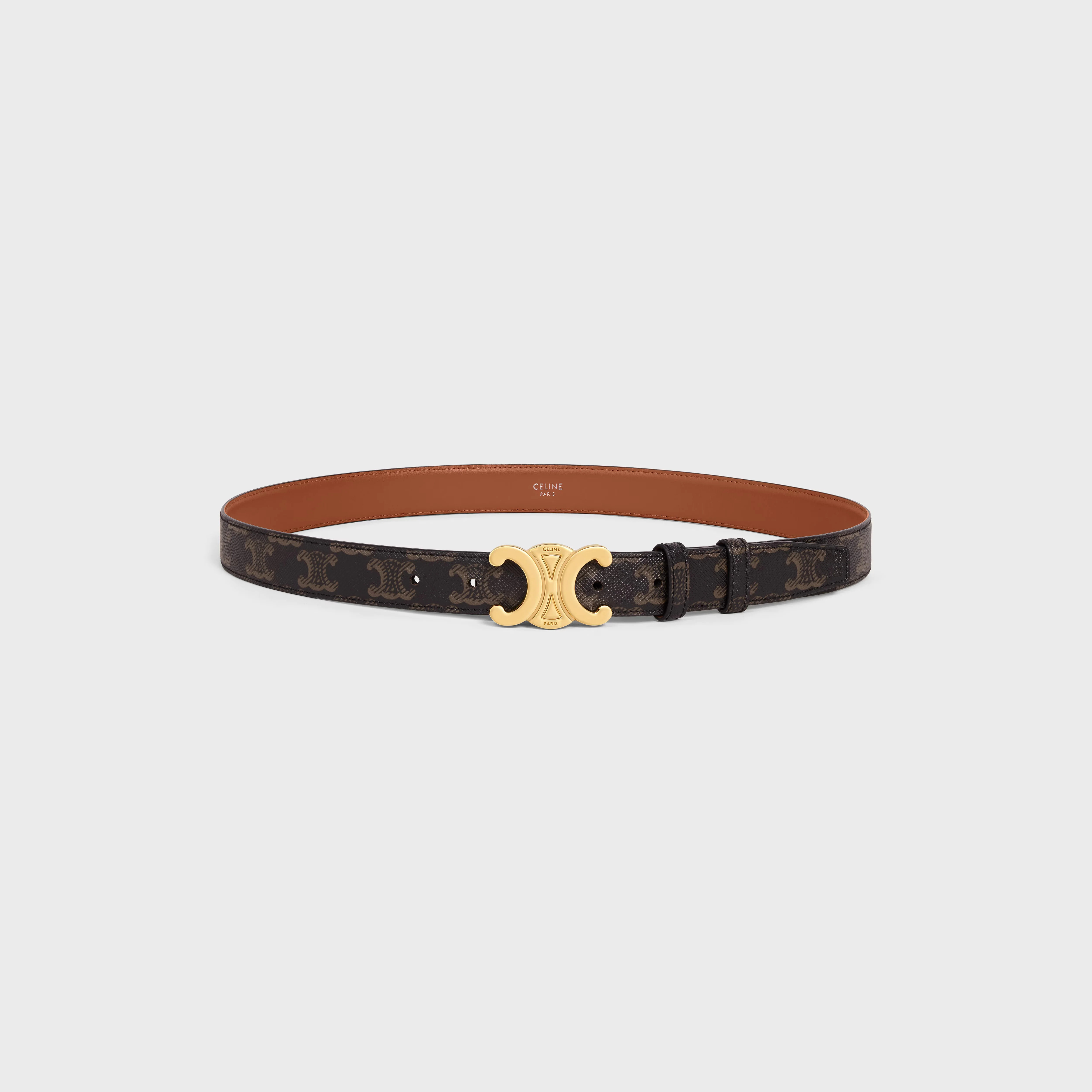 Celine Belt — Brown - 90 | Italist Inc.
