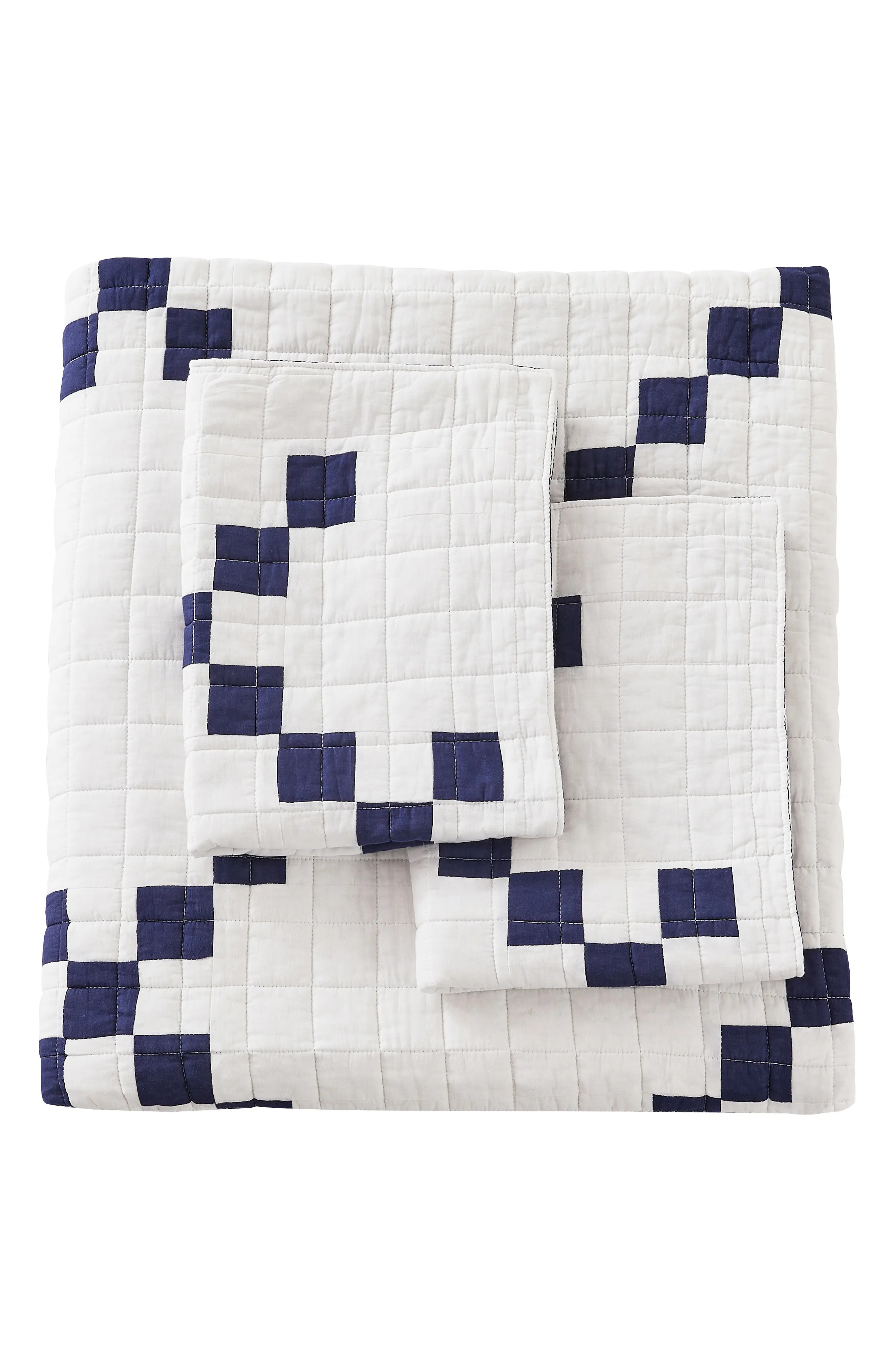 MELANGE HOME Irish Chain Patchwork Quilt Set | Nordstromrack | Nordstrom Rack