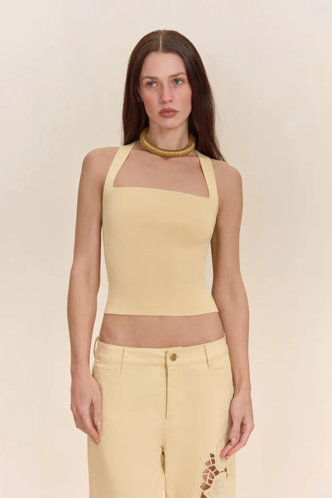 CRAWFORD KNIT TOP - TAPESTRY | Cult Gaia - US