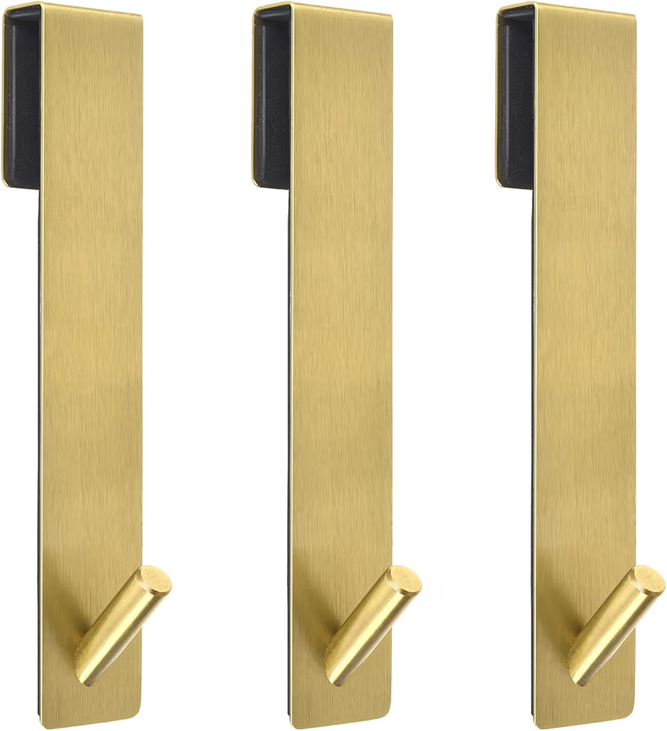 Shower Door Hooks(7.5 Inch),Extended Over Door Hooks for Bathroom Frameless Glass Shower Door,Sta... | Amazon (US)