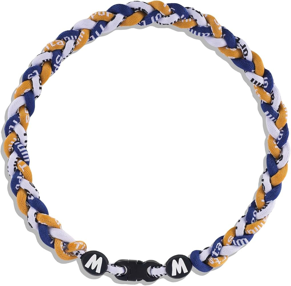 Collar de béisbol prémium de 18 pulgadas con cuerda trenzada de nailon con diseño Tornado | Amazon (US)