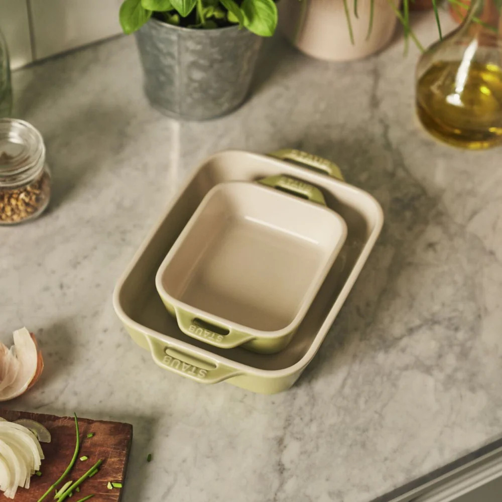 Staub 2-Piece Rectangular Baking Dish Set | Sabavi Home
