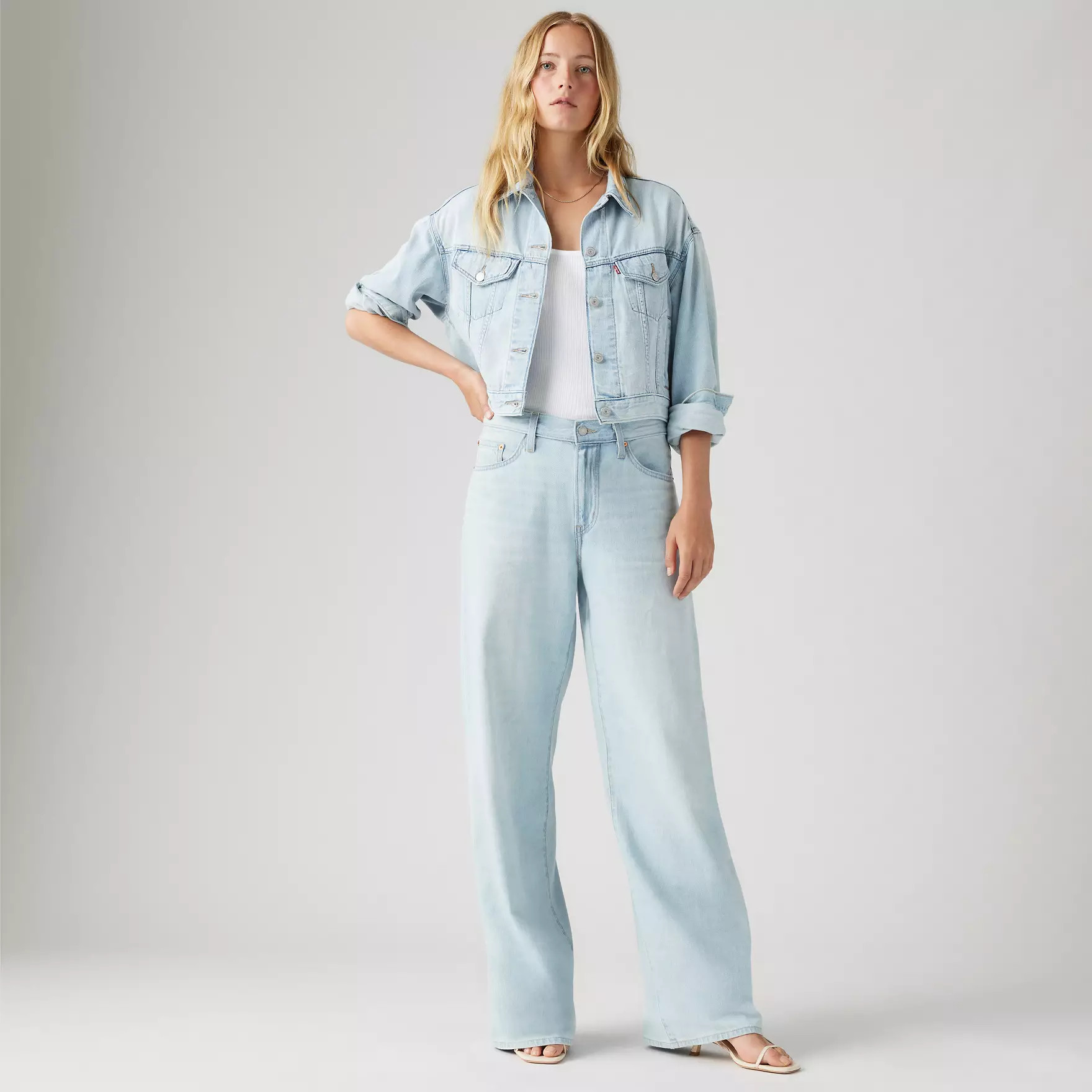 Xl Baggy Straight Linen+ Denim Women's Jeans | Levi's US