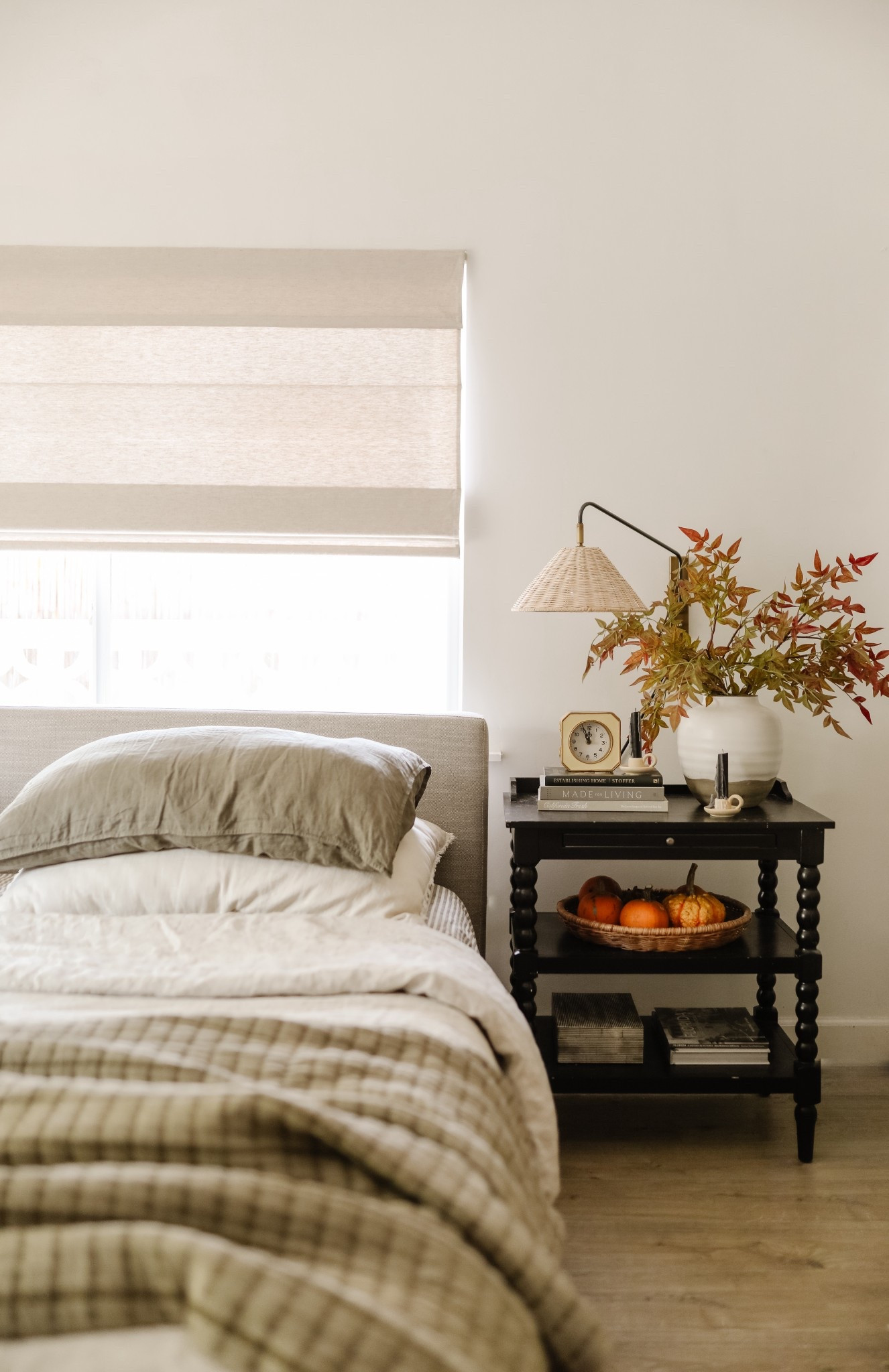 an easy way to add natural looking fall decor into the bedroom. Fall color palette for bedding too! 

#LTKFindsUnder100 #LTKSeasonal #LTKHome