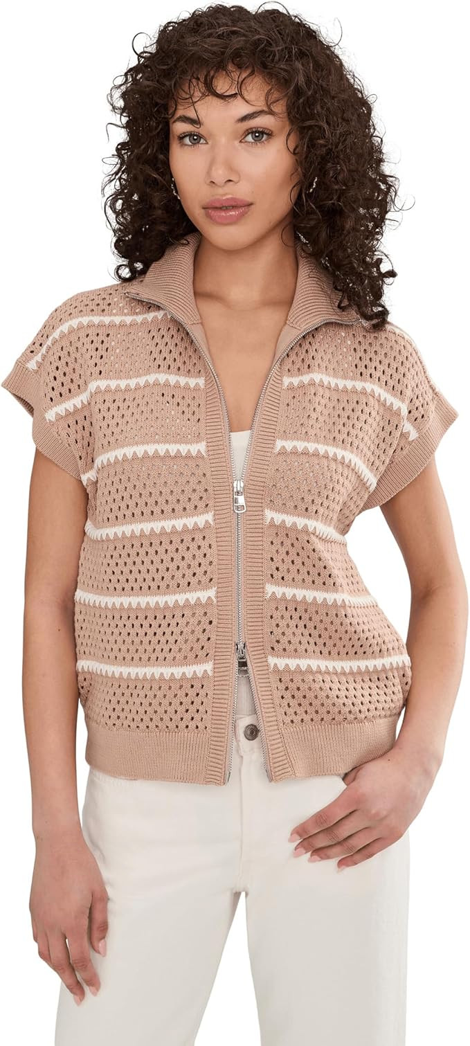 Varley Women's Haney Zip Through Knit | Amazon (US)