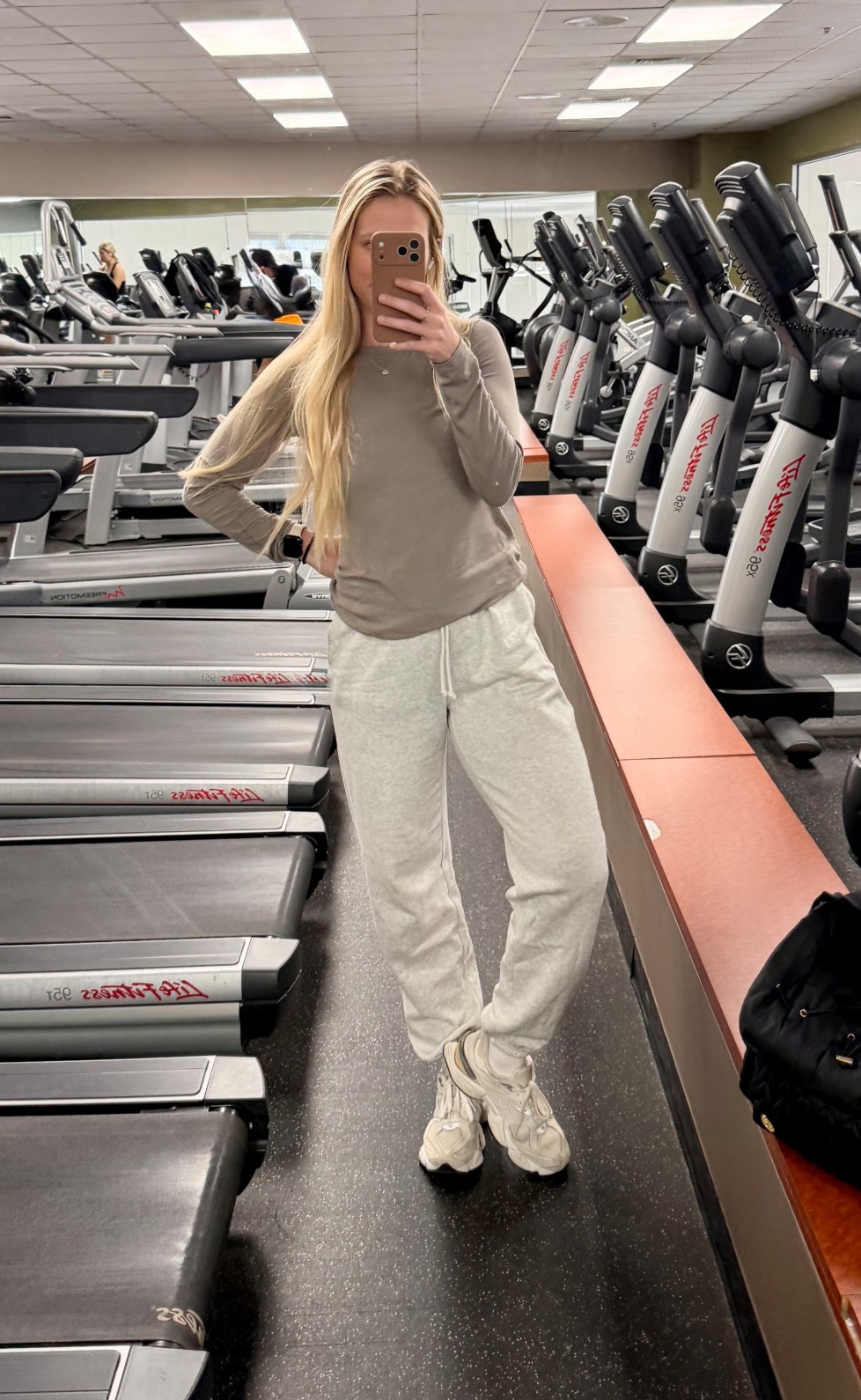 Comfy clothes on the way to the gym! Sweatpants are TALL - I’m 5’11 and these are rolled which is amazing!! The long sleeve is the softest shirt you’ll ever wear! 

#LTKActive #LTKfitnessgoals #LTKootd