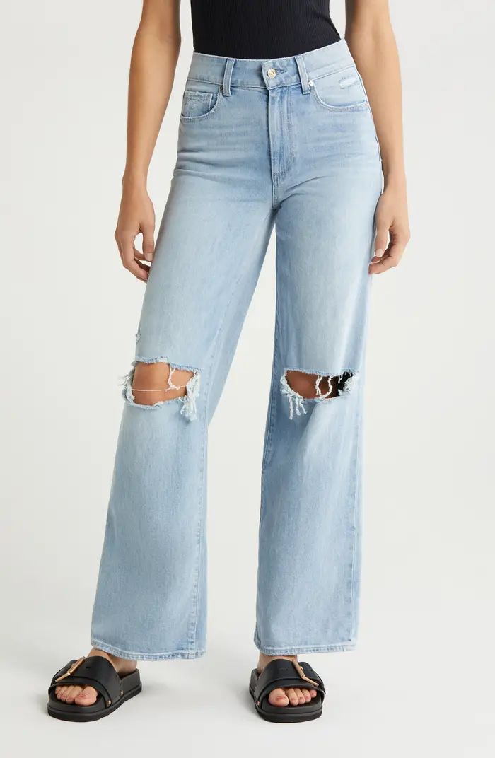 Sasha High Waist Wide Leg Jeans | Nordstrom