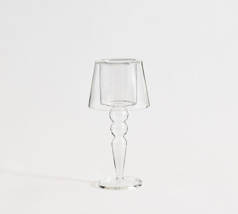 Cordelia Glass Lamp Candle Holder | Pottery Barn (US)