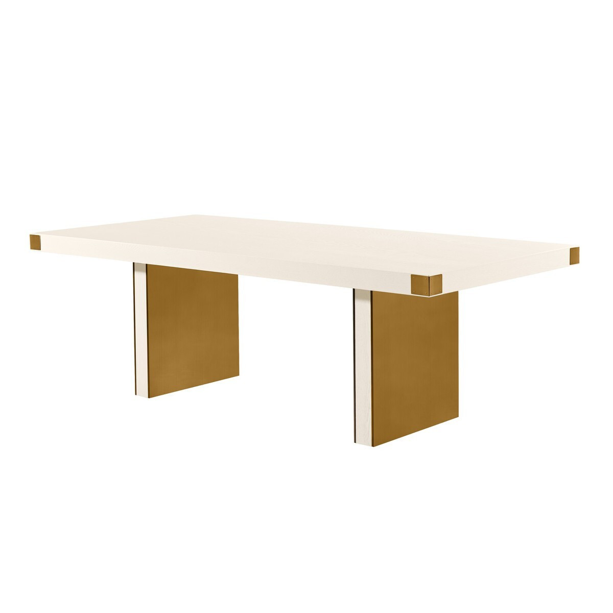 Selena Cream Ash Dining Table by Inspire Me! Home Decor | eBay US