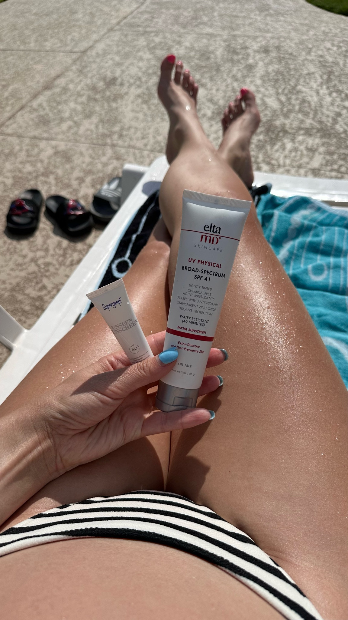 My favorite sunscreens ☀️
Face SPF 
Summer essential 
Beach essential 