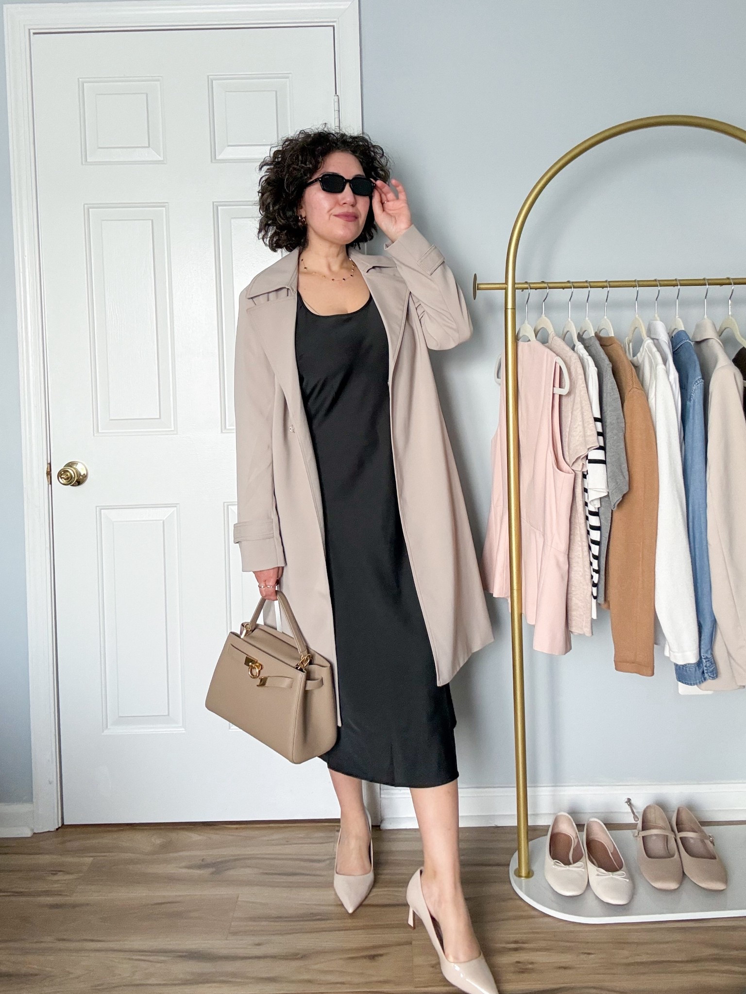 Spring outfit, trench coat 

#LTKootd #LTKOver40
