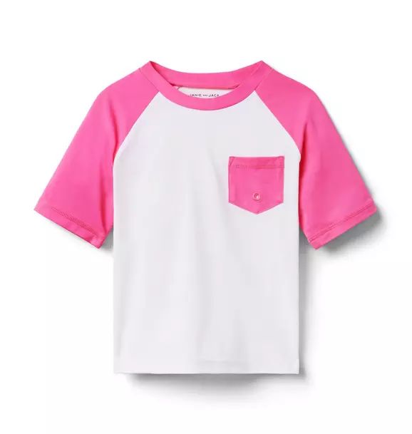 Recycled Colorblocked Rash Guard | Janie and Jack
