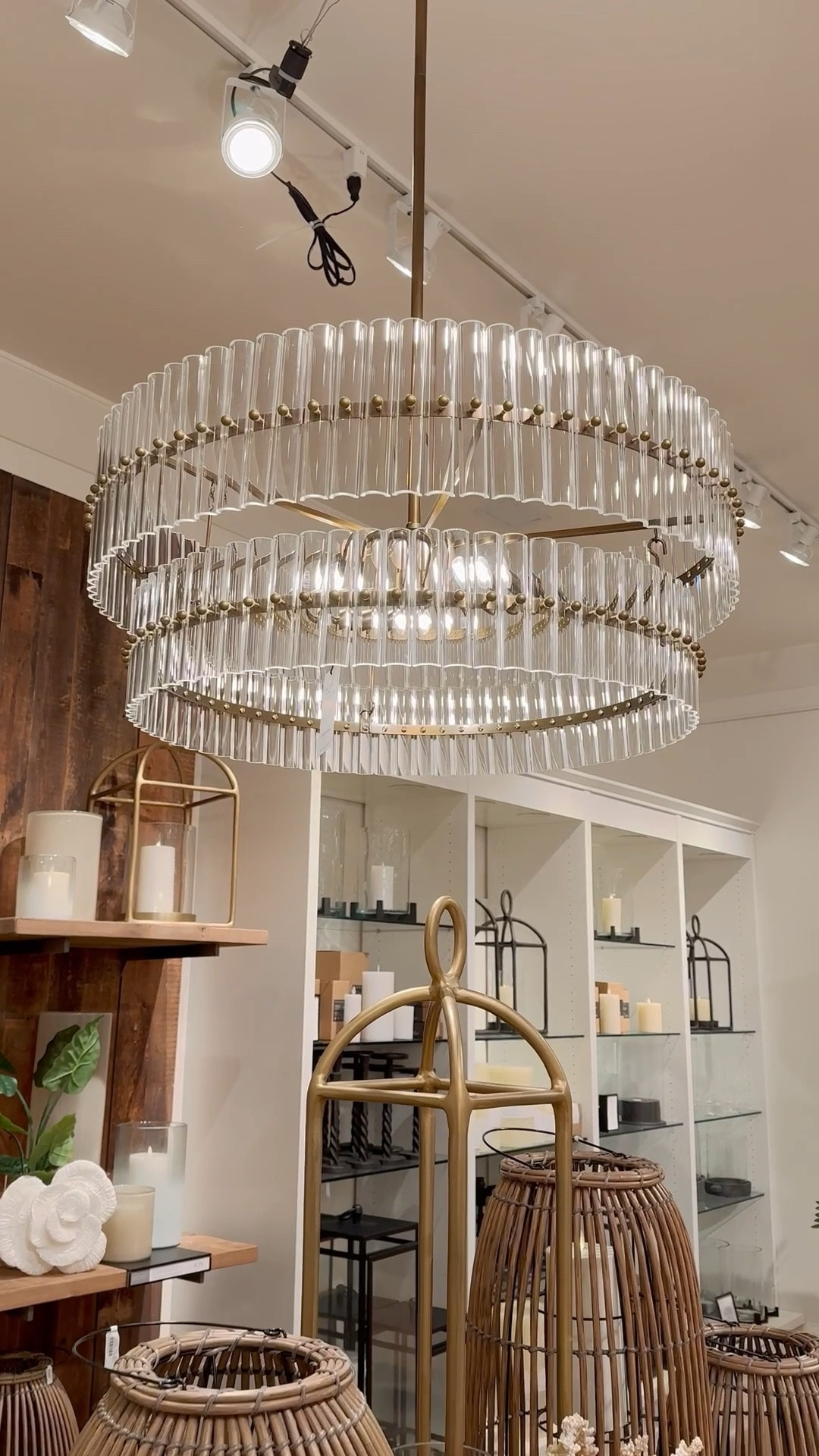 Beautiful round chandelier 
Modern crystal chandelier 

#LTKGiftGuide #LTKHome #LTKStyleTip