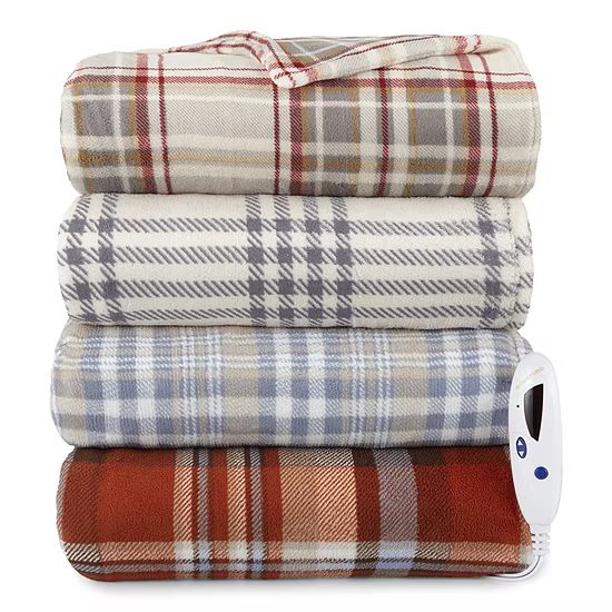 Biddeford Microplush Heated Electric Throws | JCPenney