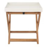 Brencia Side Table - Natural/Beige - Safavieh | Target