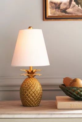 Mini Pineapple Table Lamp | Anthropologie (US)