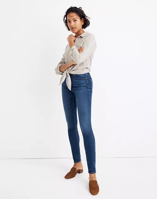 Curvy High-Rise Skinny Jeans in Hayes Wash | Madewell