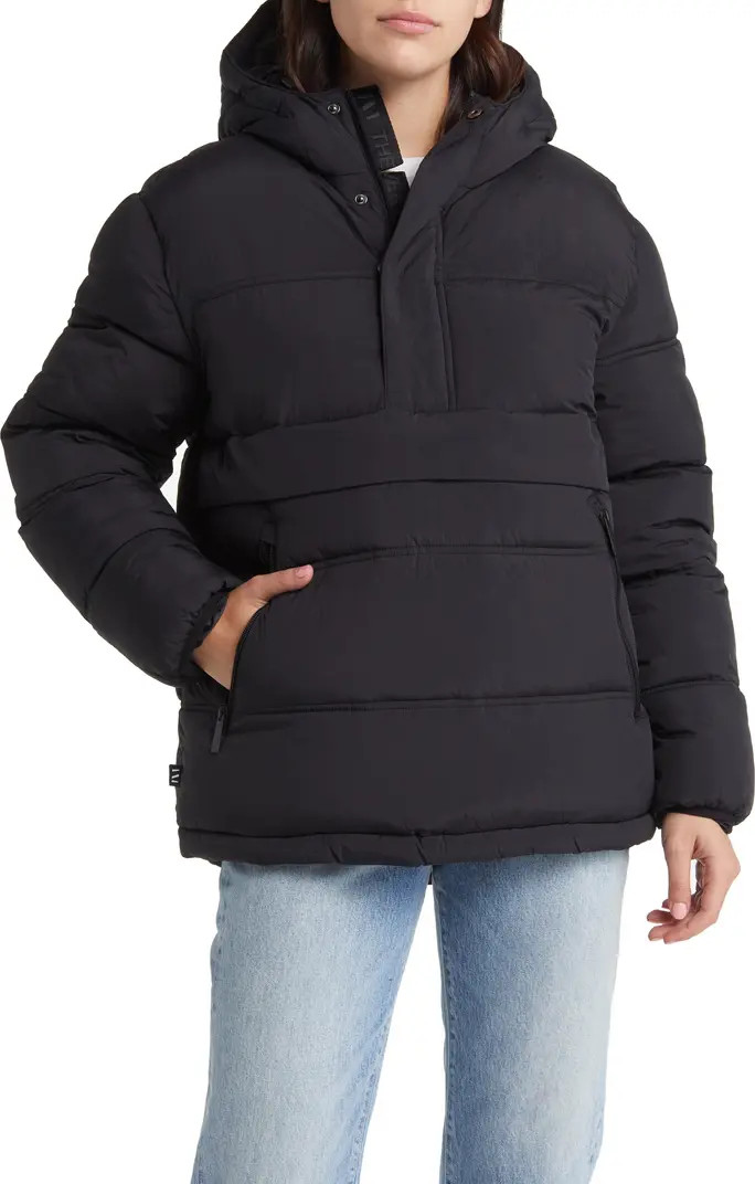 The Very Warm Water Resistant 550 Fill Power Recycled Nylon Pullover Puffer Jacket | Nordstrom | Nordstrom