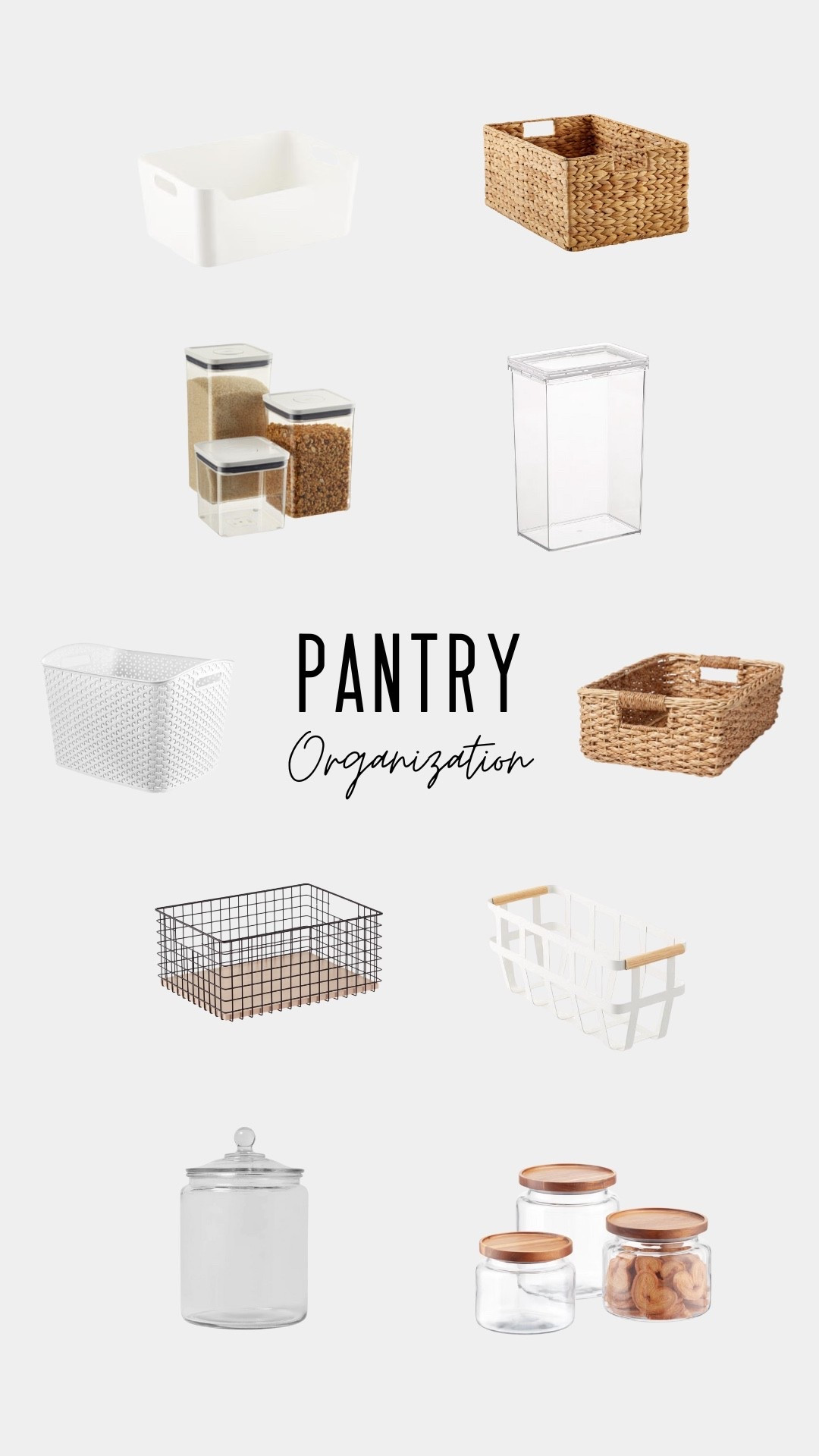Shop some of our favorite pantry organizing products! 🤍
#pantry #pantryorganization 

#LTKHome