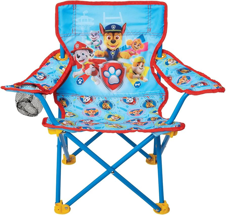 Paw Patrol Kids Camping Chair, Camp Fold N Go Chair with Carry Bag | Amazon (US)