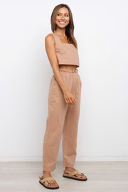 Saylor Top - Beige | Petal & Pup (US)