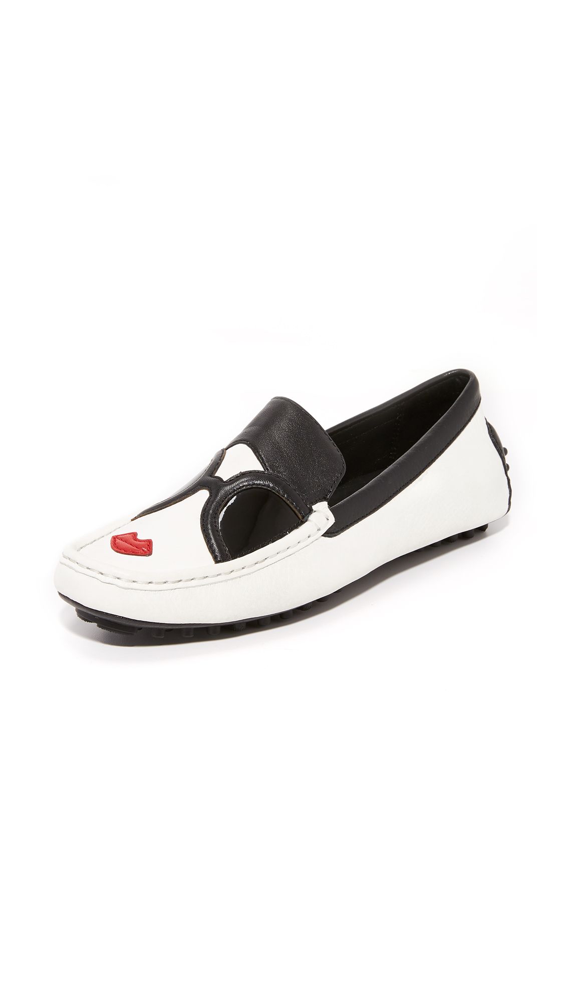 alice + olivia Stace Face Driver Loafers | Shopbop