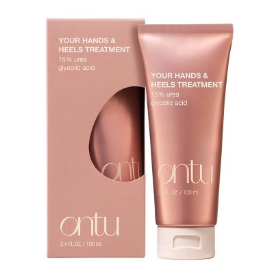 Ontu Hands & Foot 15% Urea Moisturizing Treatment Cream with Glycolic Acid - 3.4 fl oz: Squeeze Bottle, Hand and Body Lotion, Normal Skin | Target
