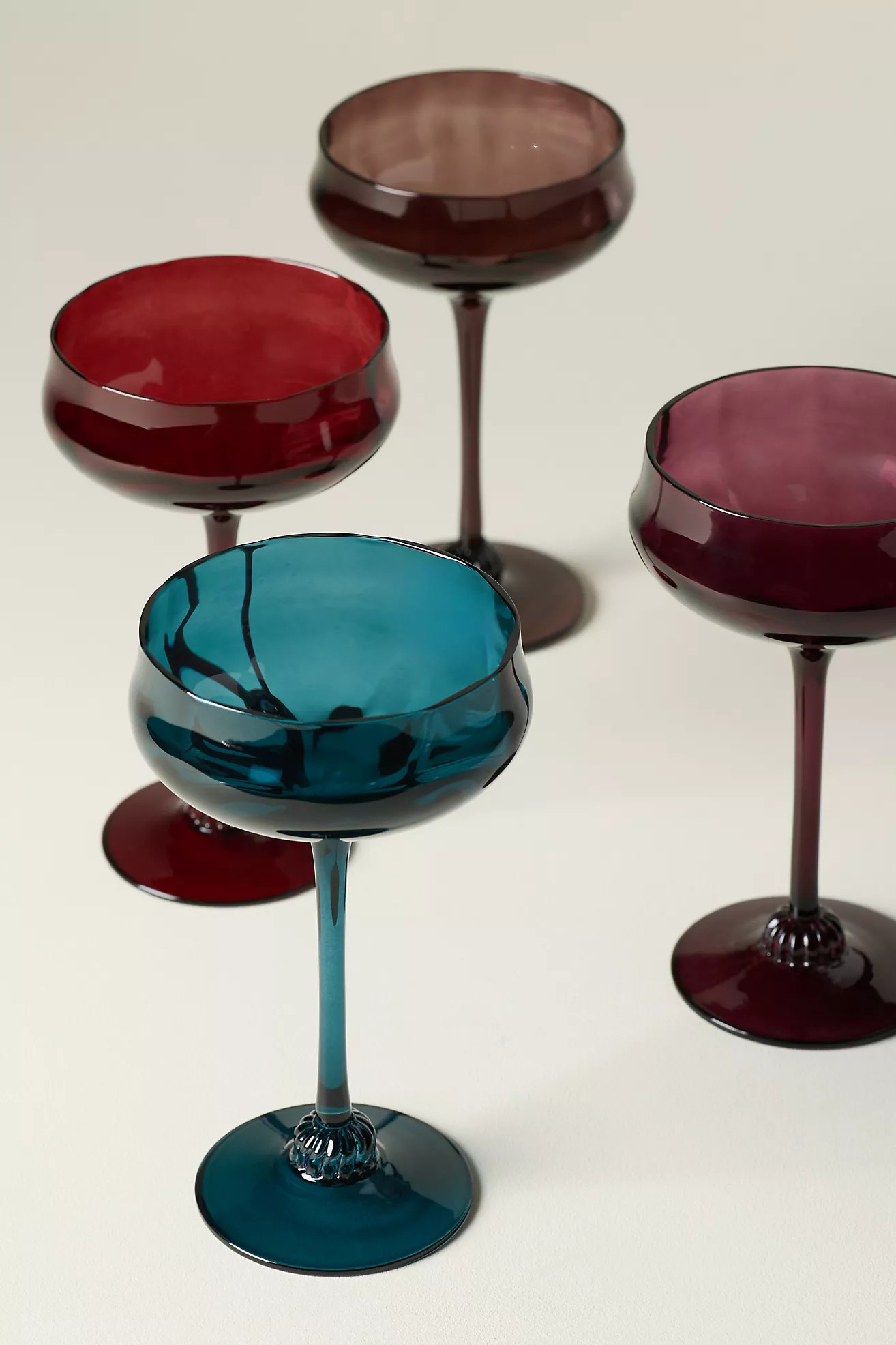 Cybelle Coupe Glasses, Set of 4 | Anthropologie (US)